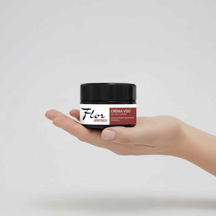 crema viso con olio di lentisco