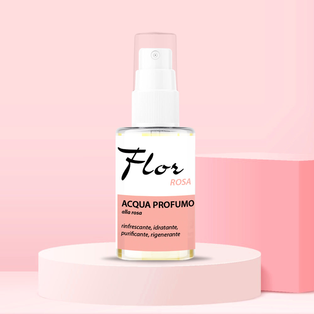 acqua profumo alla rosa